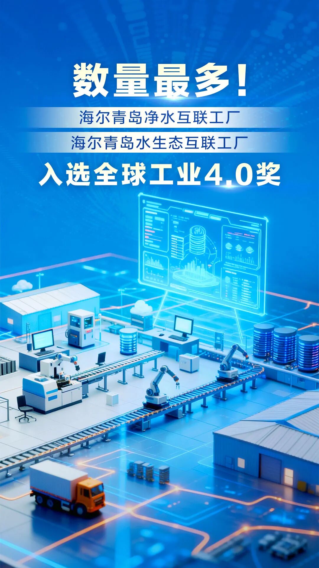 数量最多！海尔再添两家工厂入选全球工业4.0奖 市场调查揭示智能制造的胜利密码